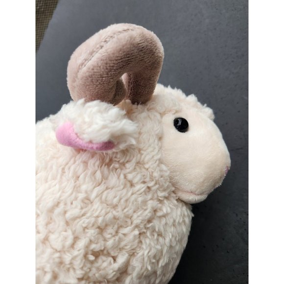Pier 1 Plush Sheep Lamb Ram Ewe Stuffed Animal Toy - Picture 11 of 13